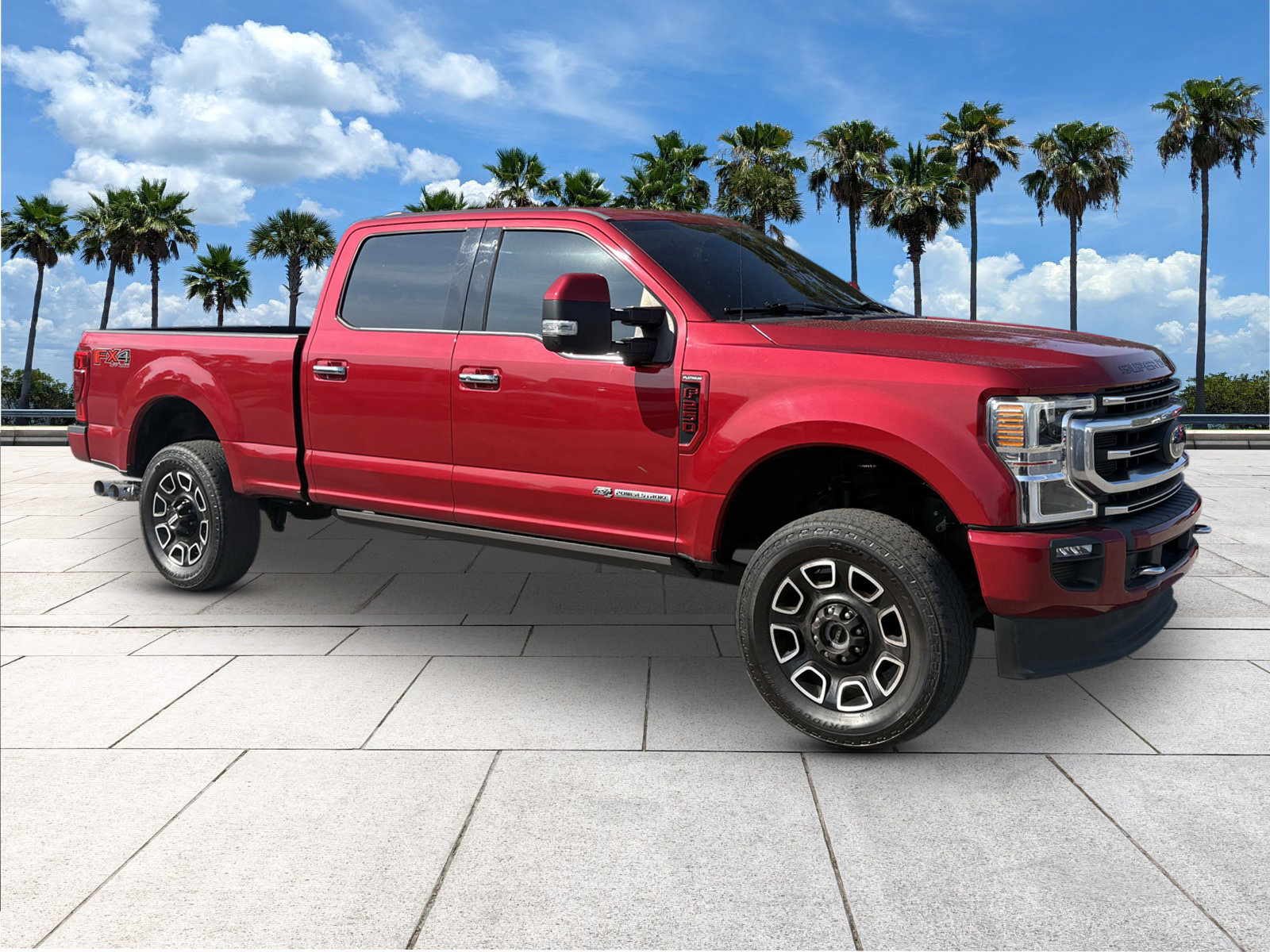 Used 2020 Ford F250 Platinum w/ FX4 Off-Road Package image 2