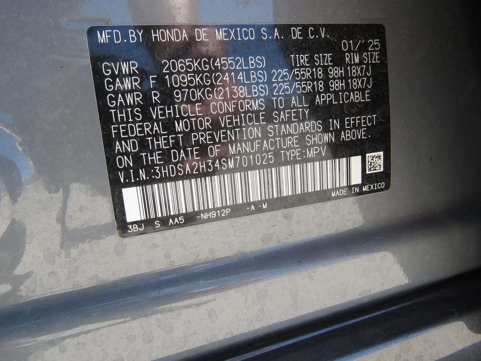 Certified 2025 Acura ADX AWD image 31