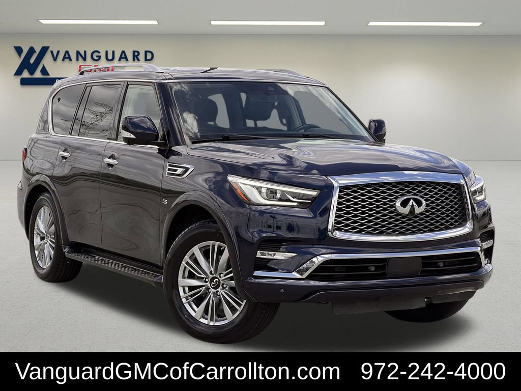 Used 2020 INFINITI QX80 Luxe w/ Proassist Package RWD image 1