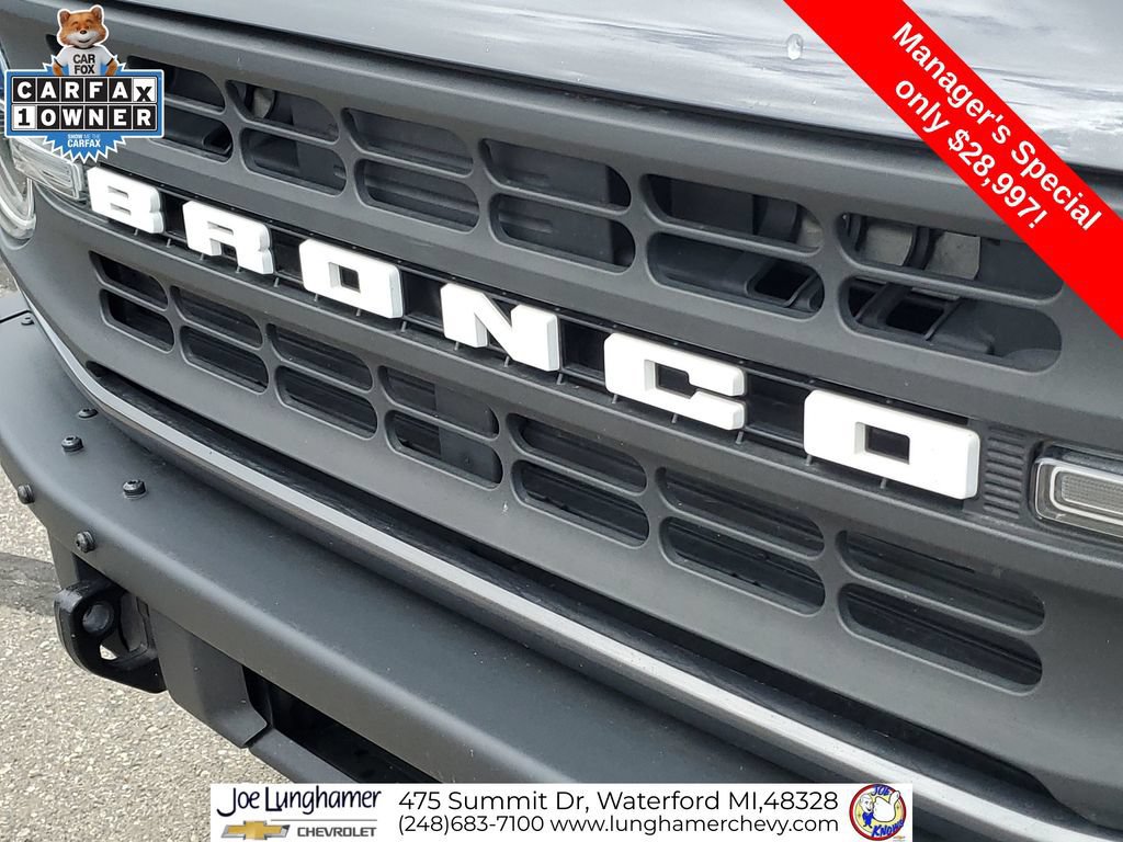 Used 2021 Ford Bronco Black Diamond w/ Sasquatch Package AWD/4WD image 32