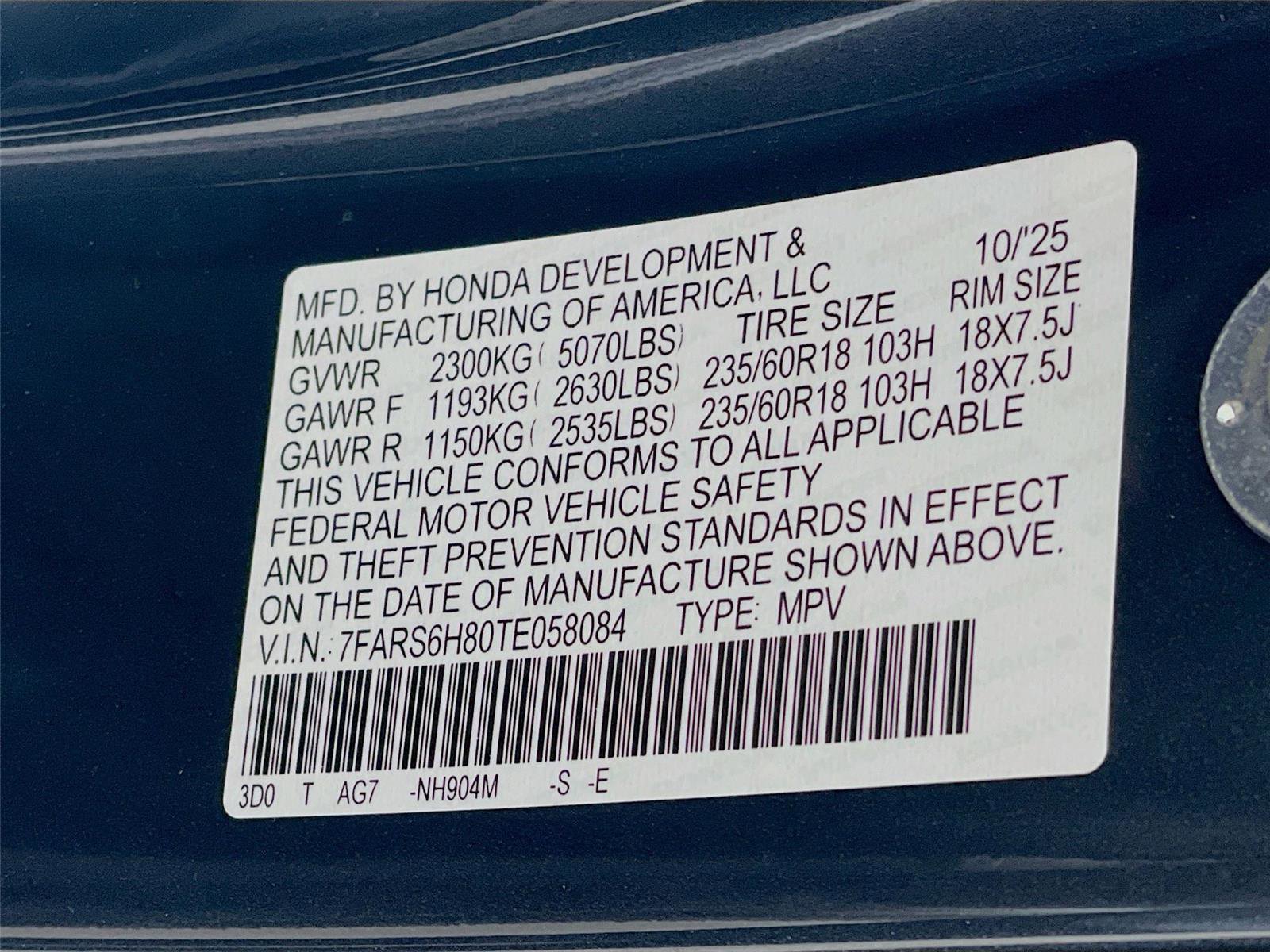 New 2026 Honda CR-V Sport-L image 22