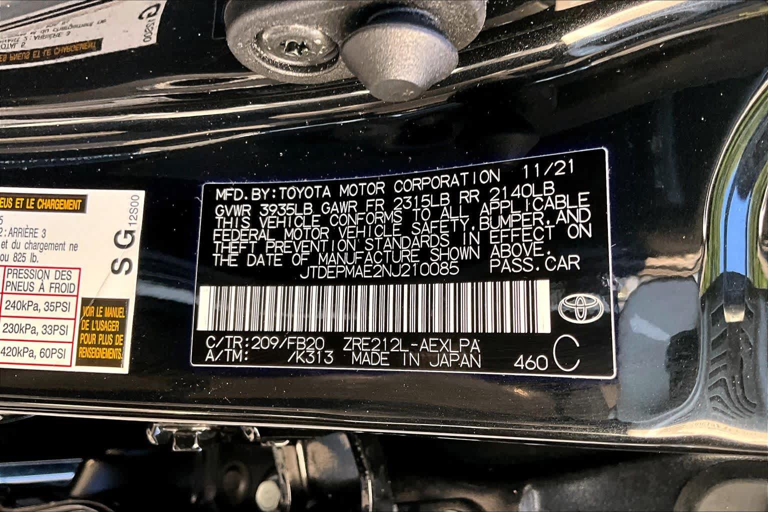 Certified 2022 Toyota Corolla LE FWD image 34