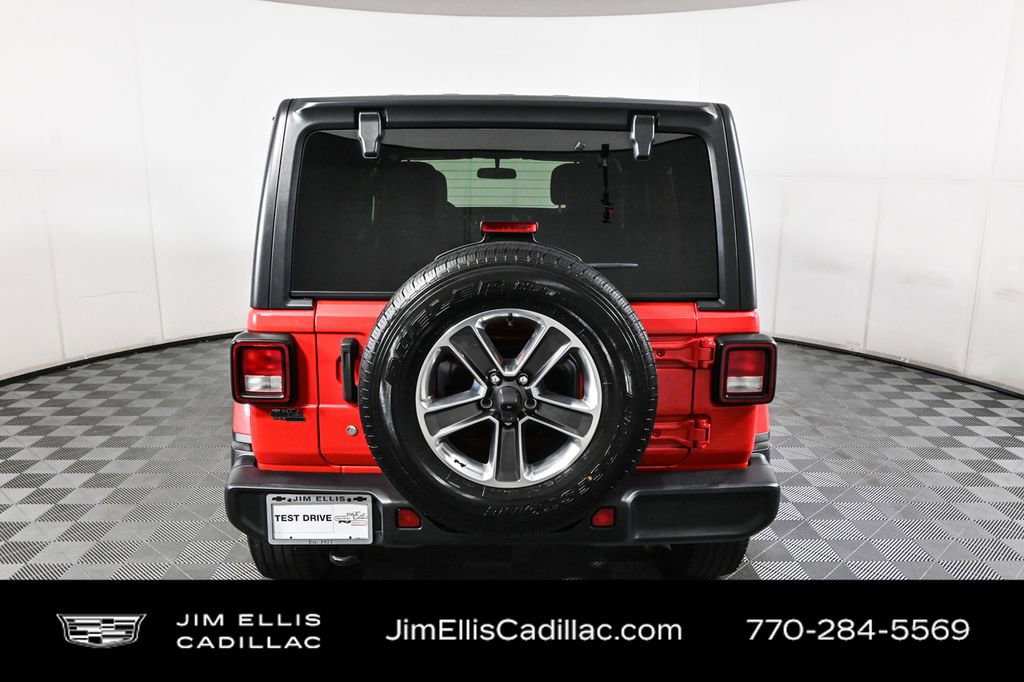 Used 2020 Jeep Wrangler Unlimited Sahara image 28