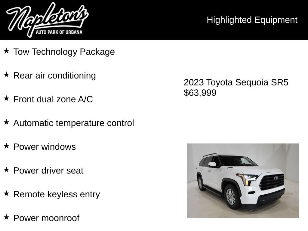 Used 2023 Toyota Sequoia SR5 AWD/4WD image 15