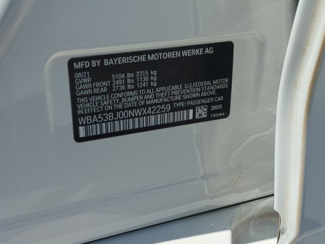 Used 2022 BMW 540i w/ M Sport Package RWD image 26