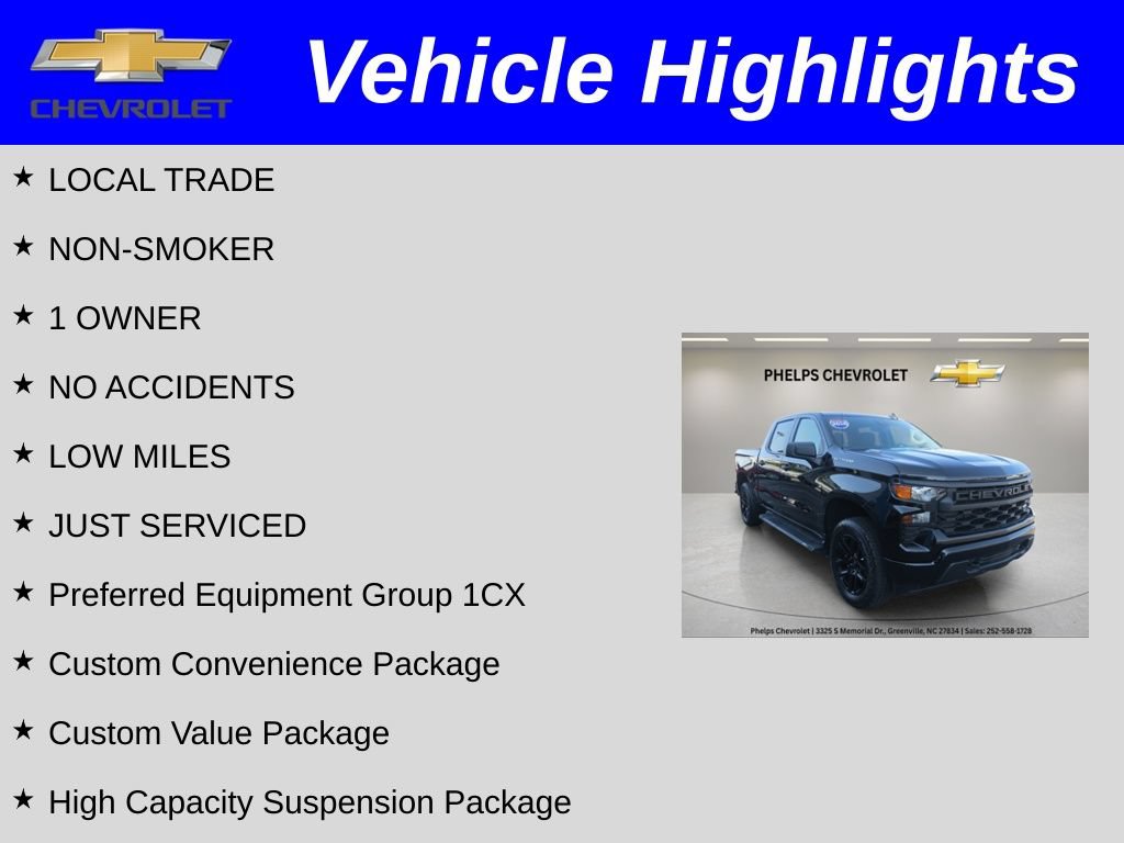 Certified 2026 Chevrolet Silverado 1500 Custom AWD/4WD image 2