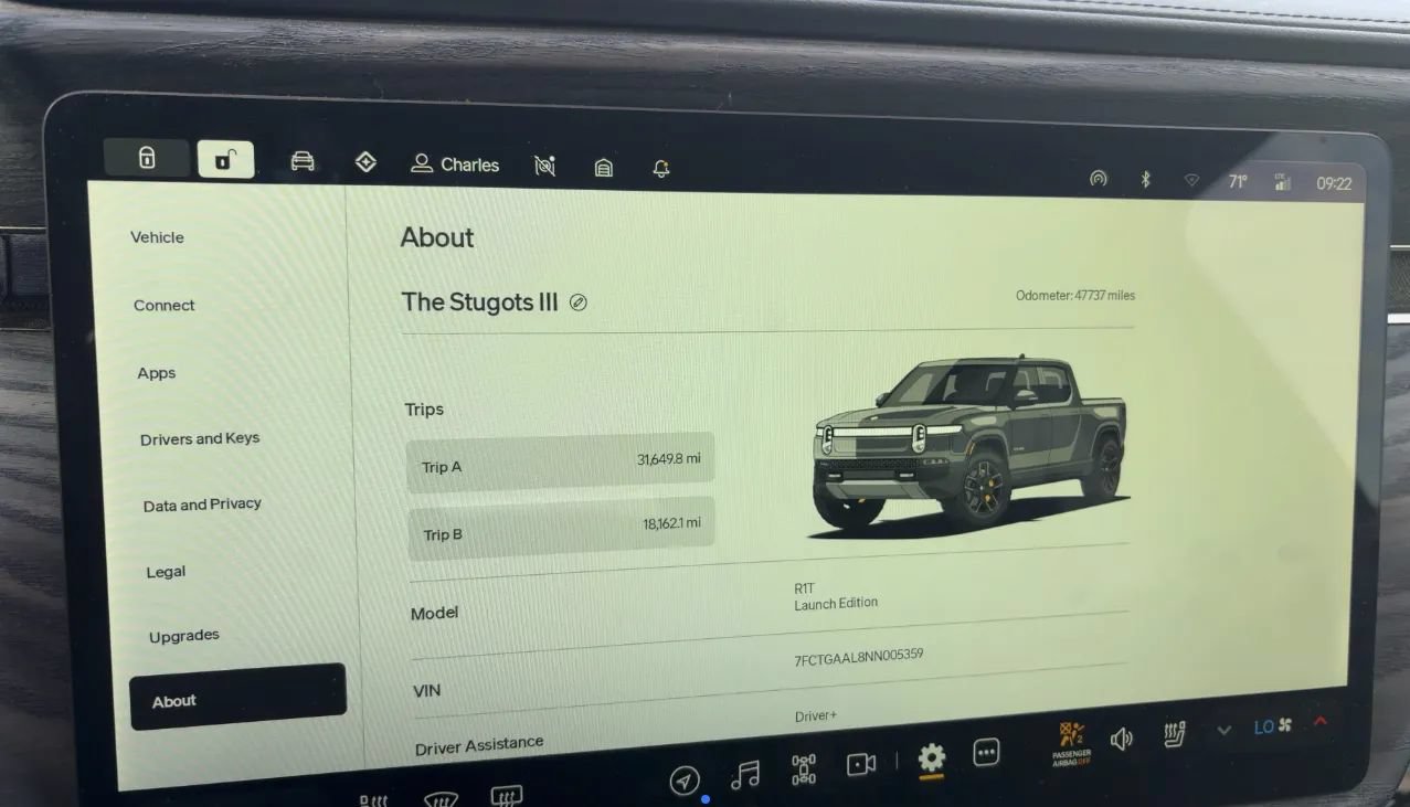 Used 2022 Rivian R1T Launch Edition AWD/4WD image 3