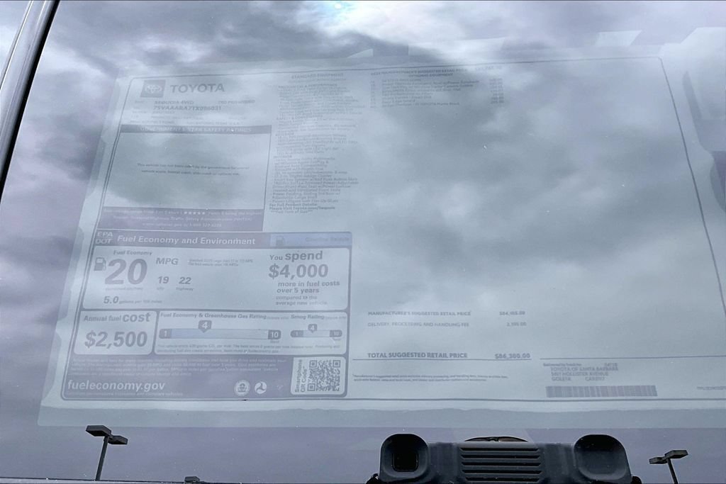 New 2026 Toyota Sequoia TRD Pro AWD/4WD image 14