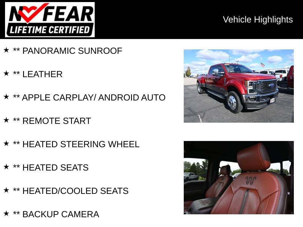 Used 2022 Ford F450 King Ranch w/ King Ranch Ultimate Package AWD/4WD image 2