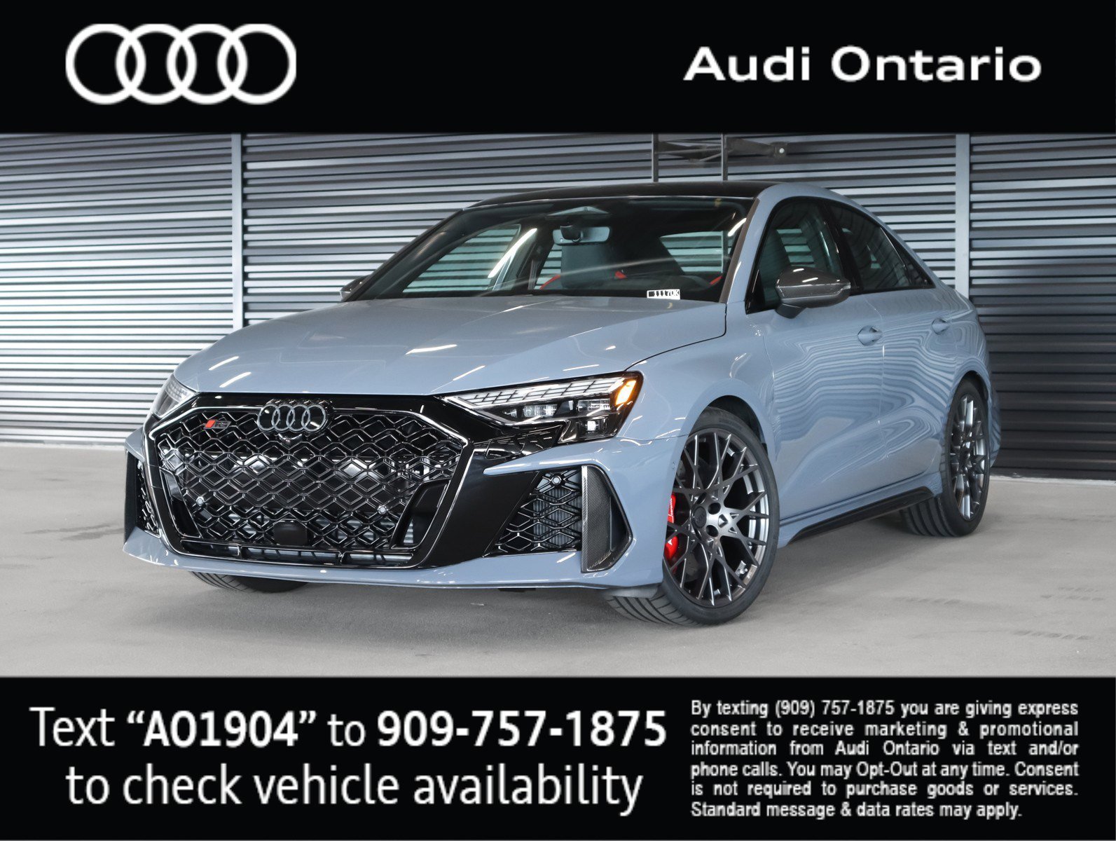 New 2026 Audi RS 3