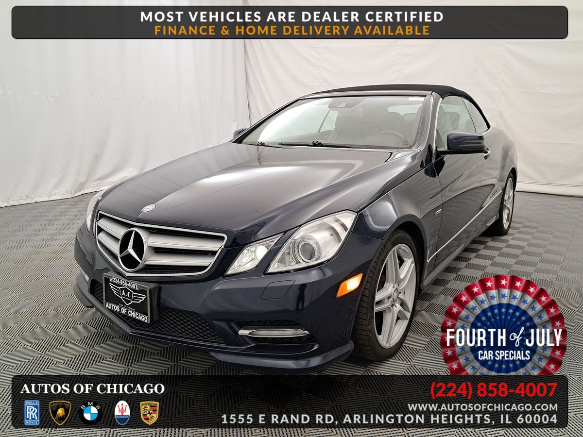 Used 2012 Mercedes-Benz E 550 Cabriolet