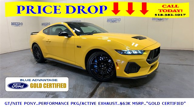 Certified 2024 Ford Mustang GT Premium w/ GT Performance Package