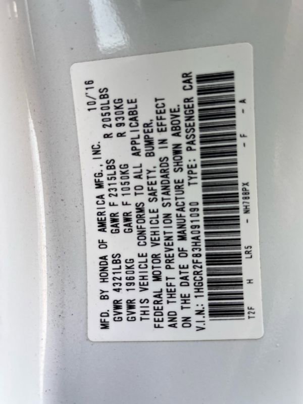 Used 2017 Honda Accord EX-L image 29