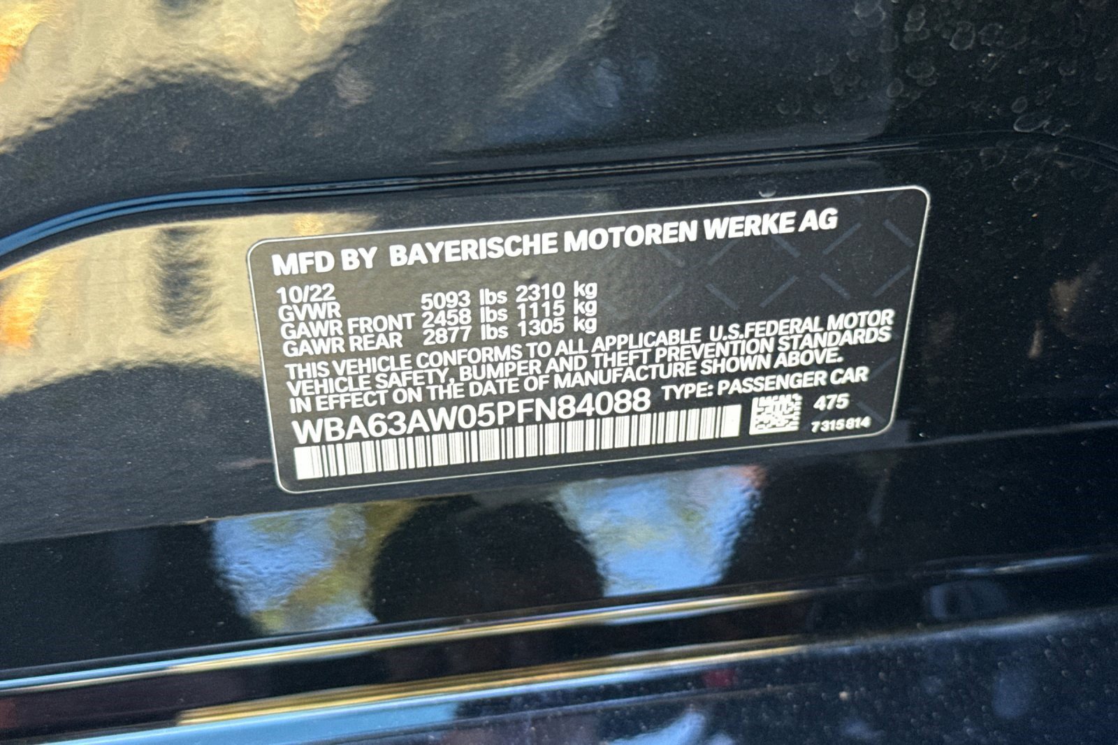 Certified 2023 BMW M440i Gran Coupe w/ Shadowloine Package image 39