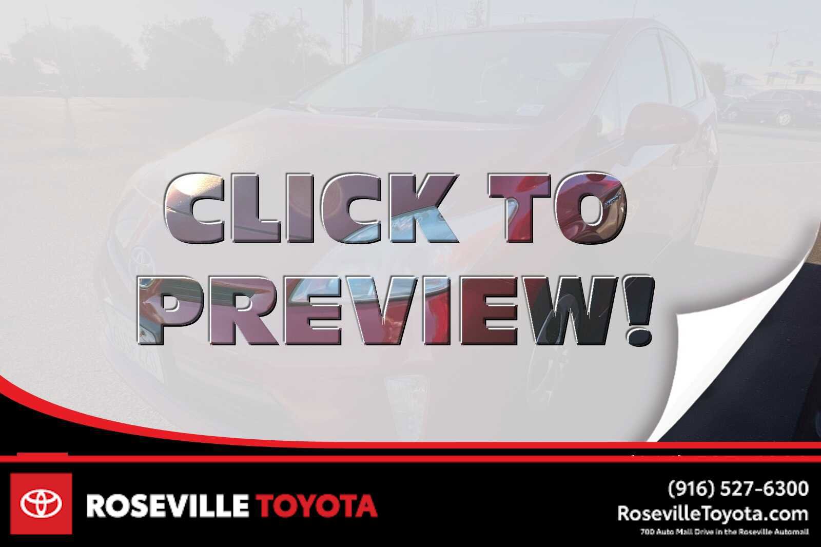 Used 2012 Toyota Prius Two