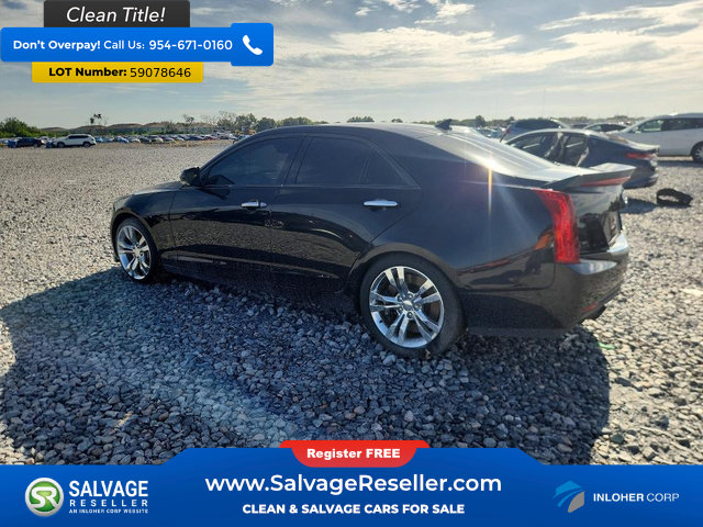 Used 2014 Cadillac ATS Luxury w/ Sun And Sound Package RWD image 3