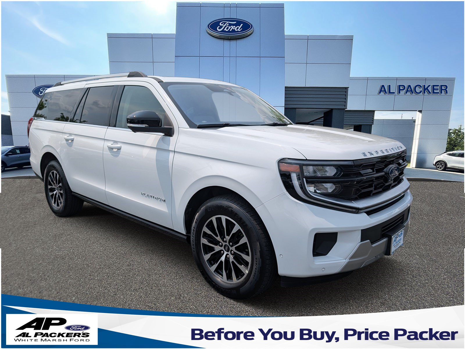 Certified 2025 Ford Expedition Max Platinum AWD/4WD image 1