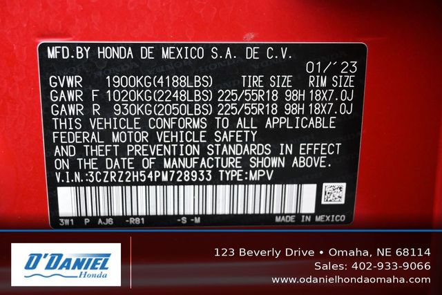 Used 2023 Honda HR-V Sport image 44
