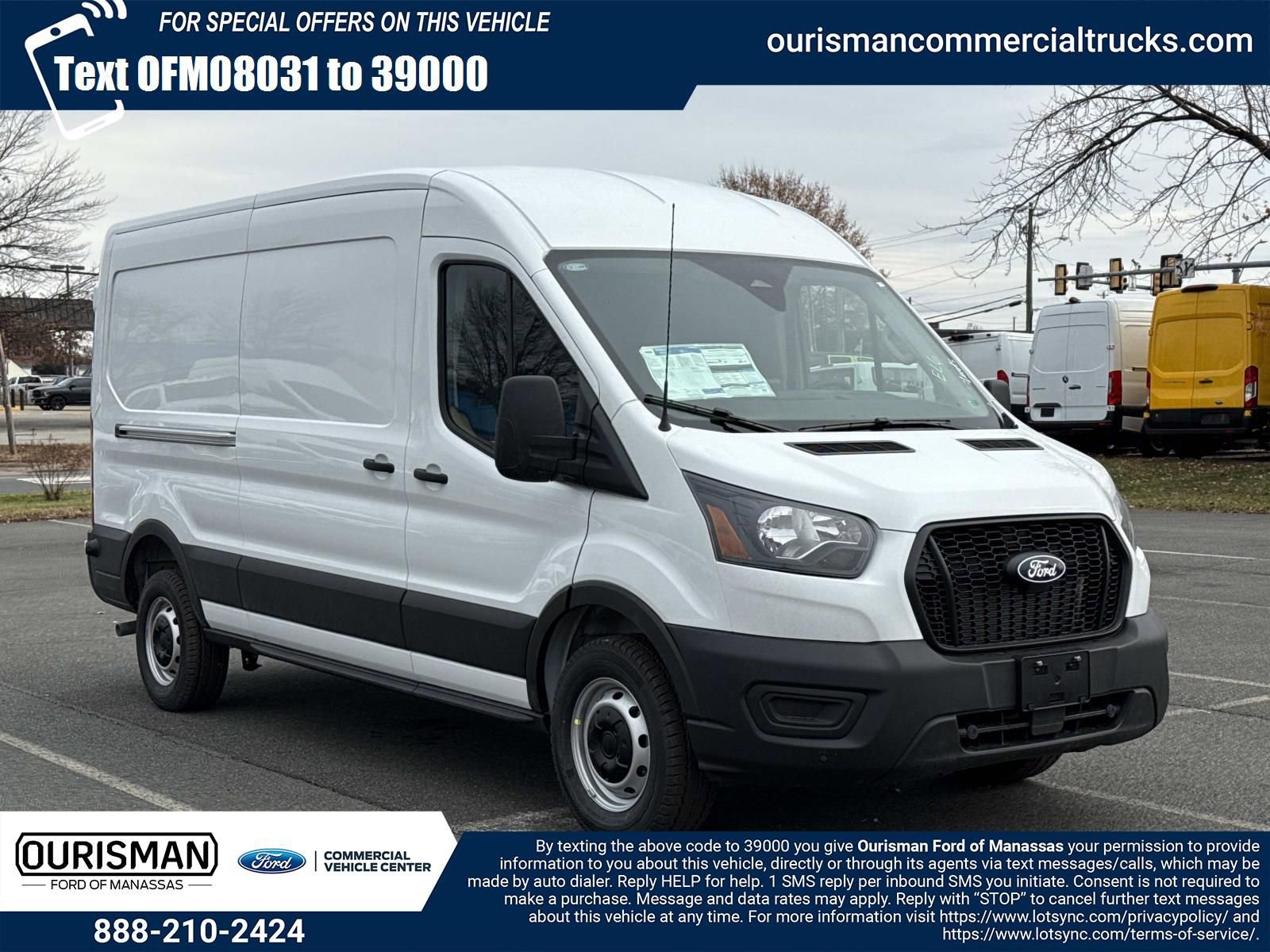 New 2026 Ford Transit 150 148 Medium Roof w/ Load Area Protection Package