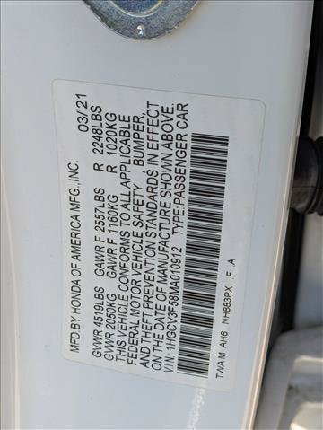 Used 2021 Honda Accord EX-L image 24