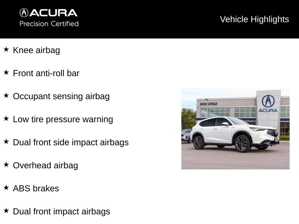 Certified 2025 Acura ADX A-Spec AWD/4WD image 9