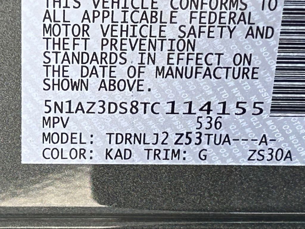 New 2026 Nissan Murano Platinum w/ Cargo Package image 61