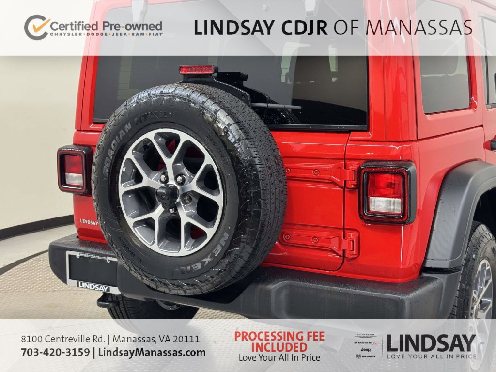 Used 2025 Jeep Wrangler Unlimited Sport AWD/4WD image 10