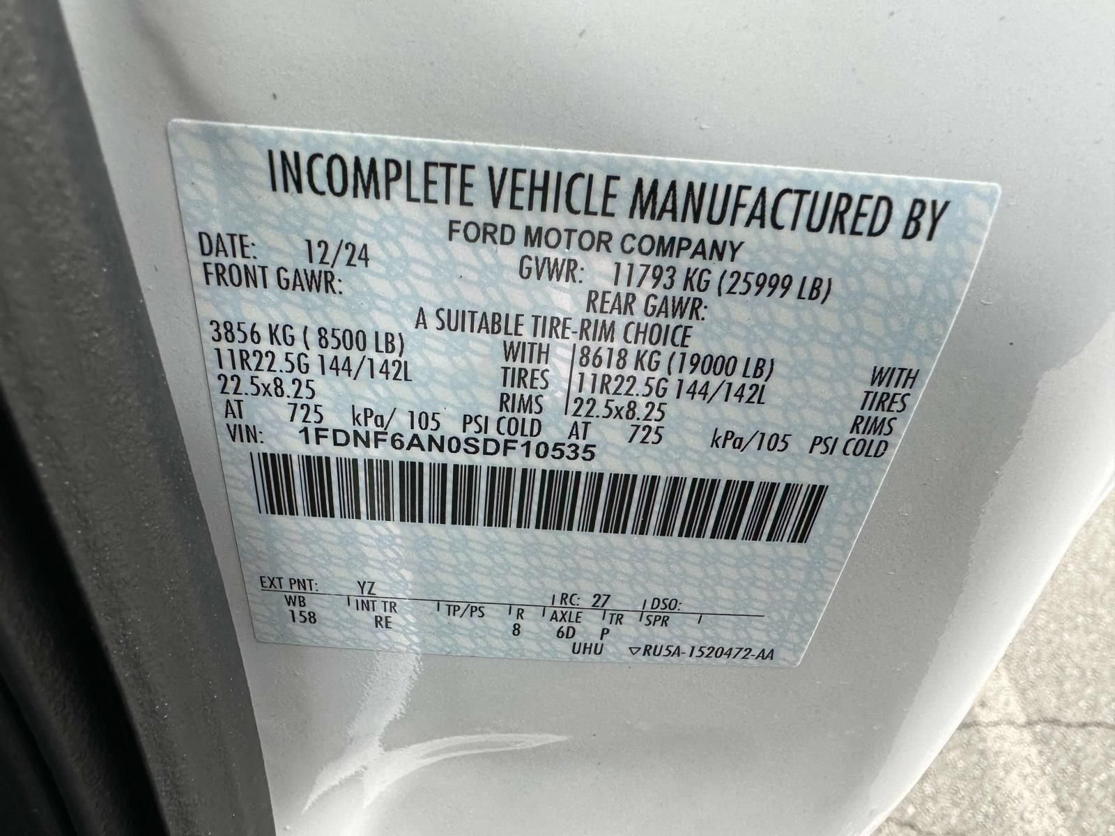 New 2025 Ford F650 2WD Regular Cab Super Duty image 20