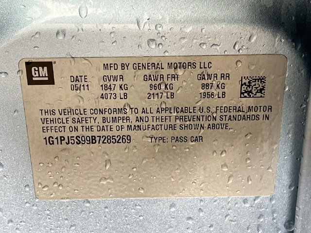Used 2011 Chevrolet Cruze Eco FWD image 10