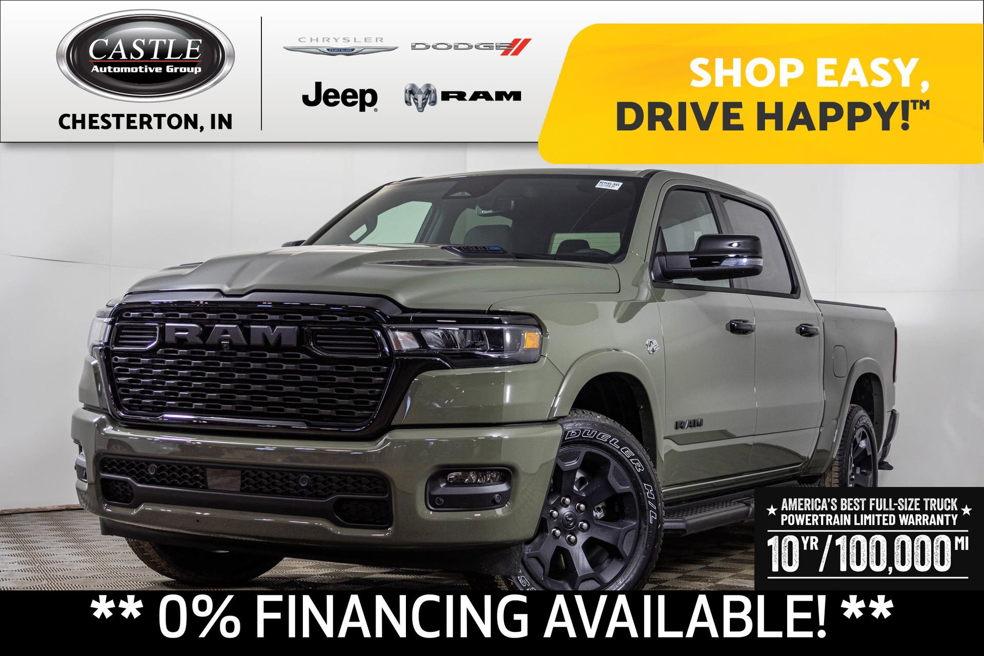 New 2026 RAM 1500 4x4 Crew Cab