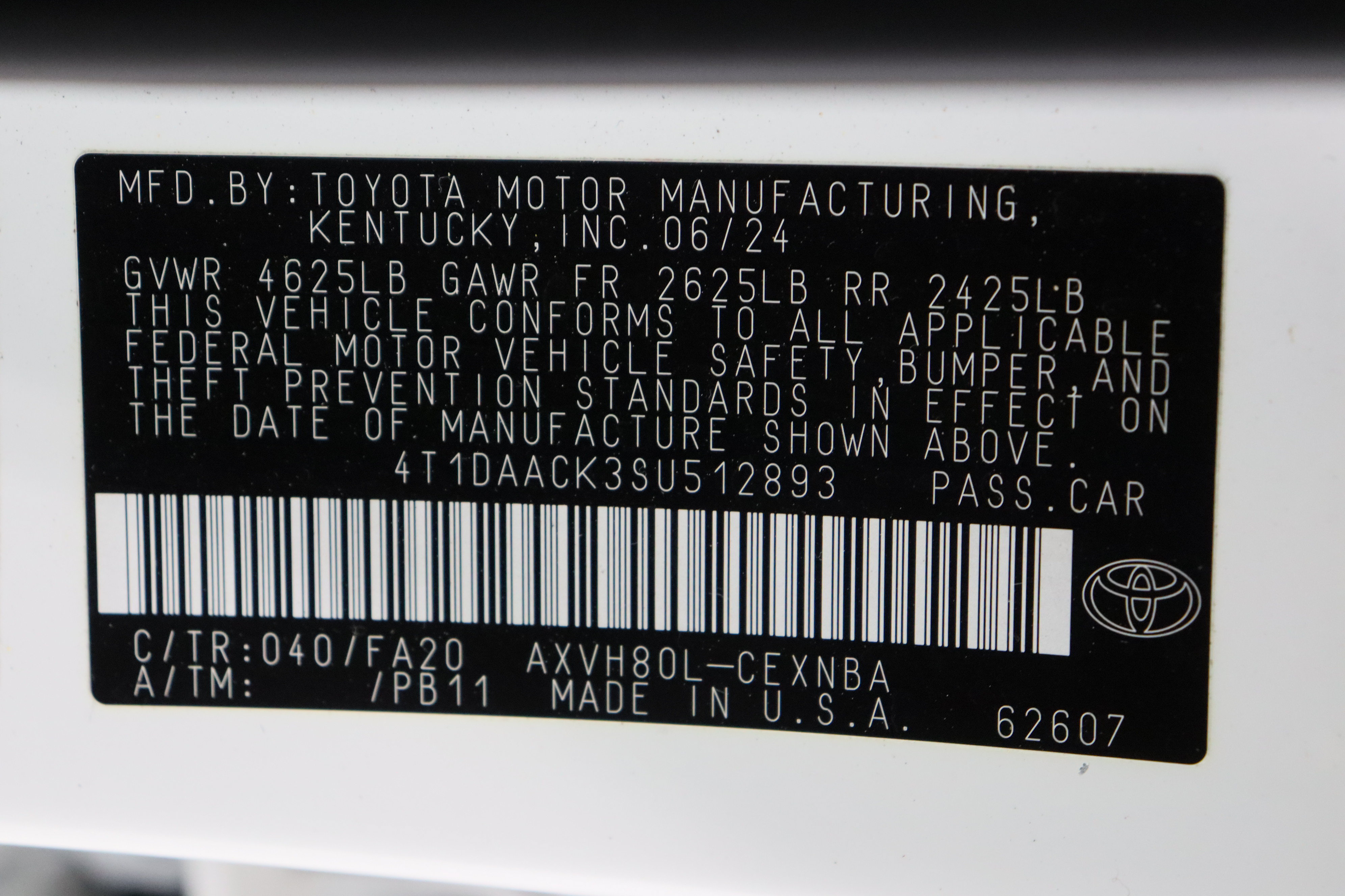 Certified 2025 Toyota Camry LE FWD image 39