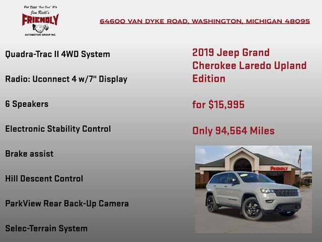 Used 2019 Jeep Grand Cherokee Laredo image 5
