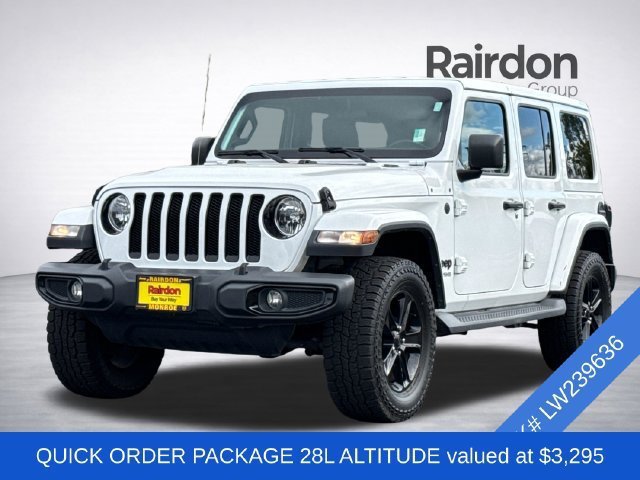 Used 2020 Jeep Wrangler Unlimited Sahara AWD/4WD image 2