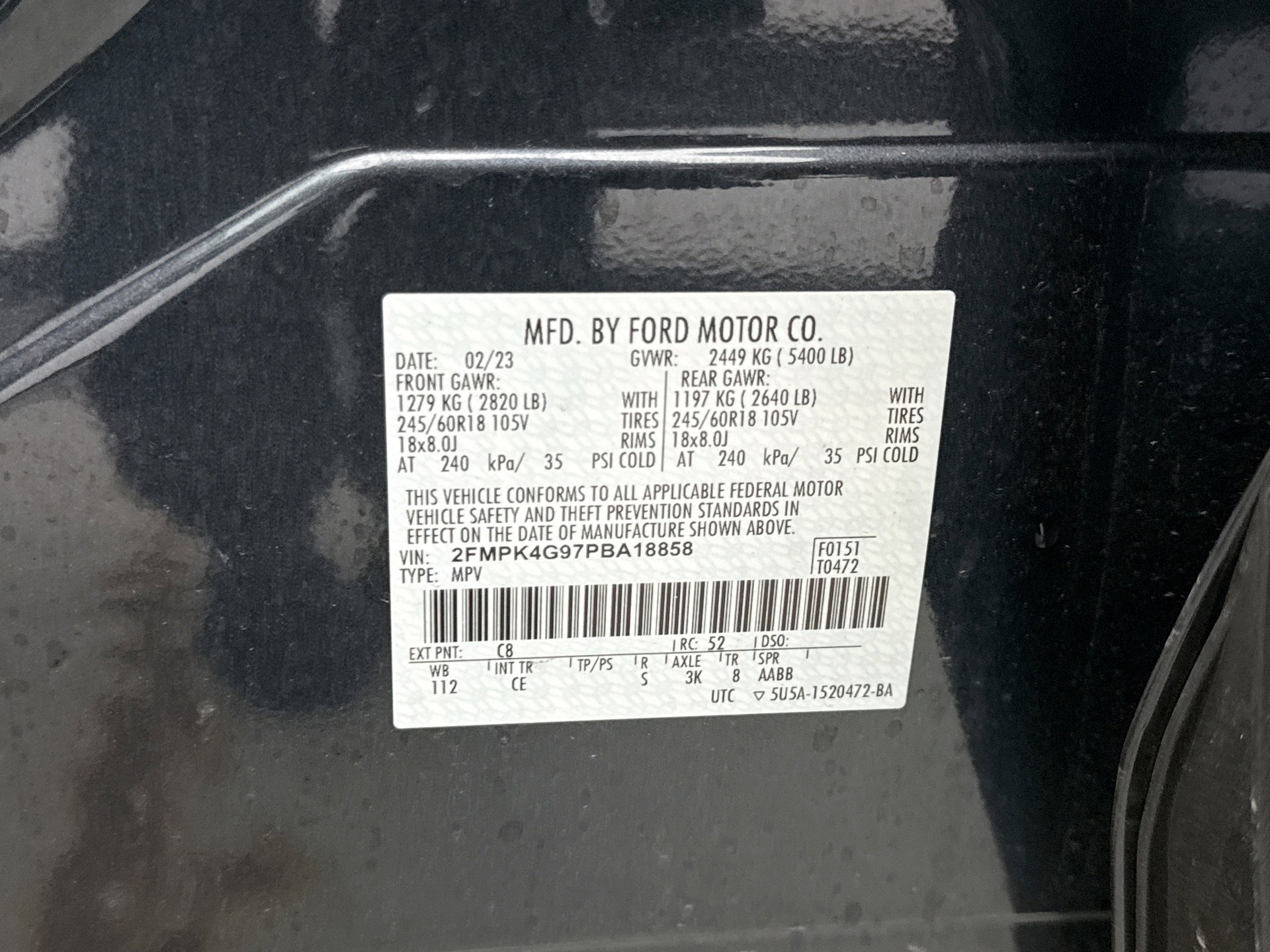 Used 2023 Ford Edge SE AWD/4WD image 11