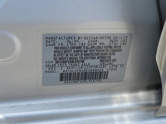 Used 2024 Nissan Versa SR FWD image 34