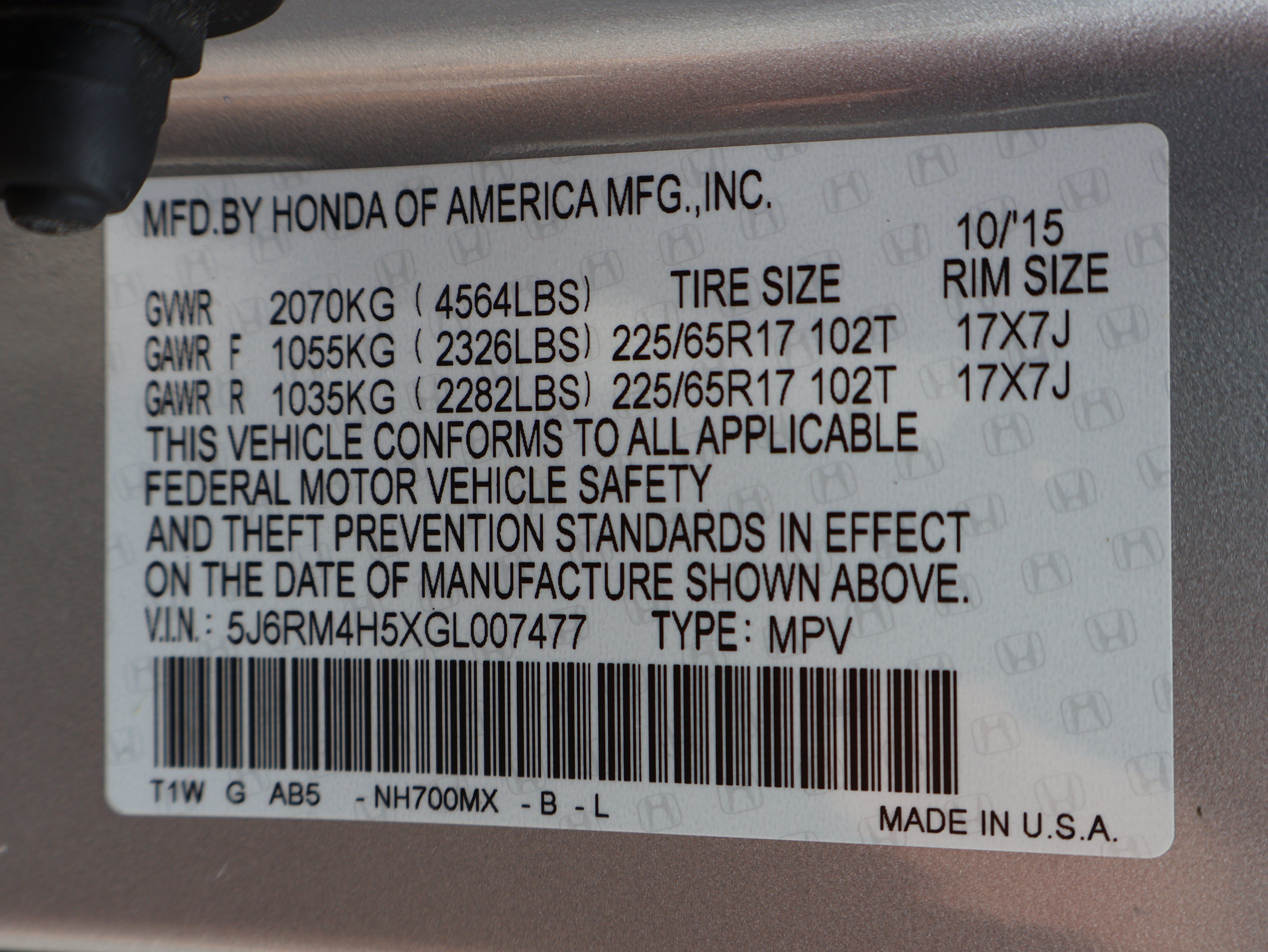 Used 2016 Honda CR-V EX image 41