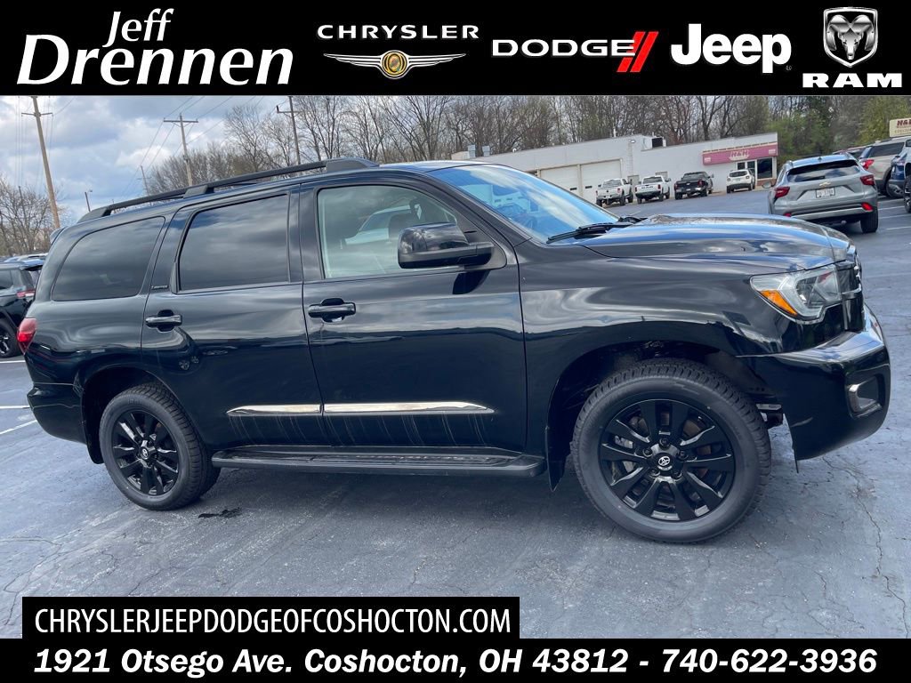 Used 2021 Toyota Sequoia Nightshade w/ Safety & Convenience Package AWD/4WD image 1