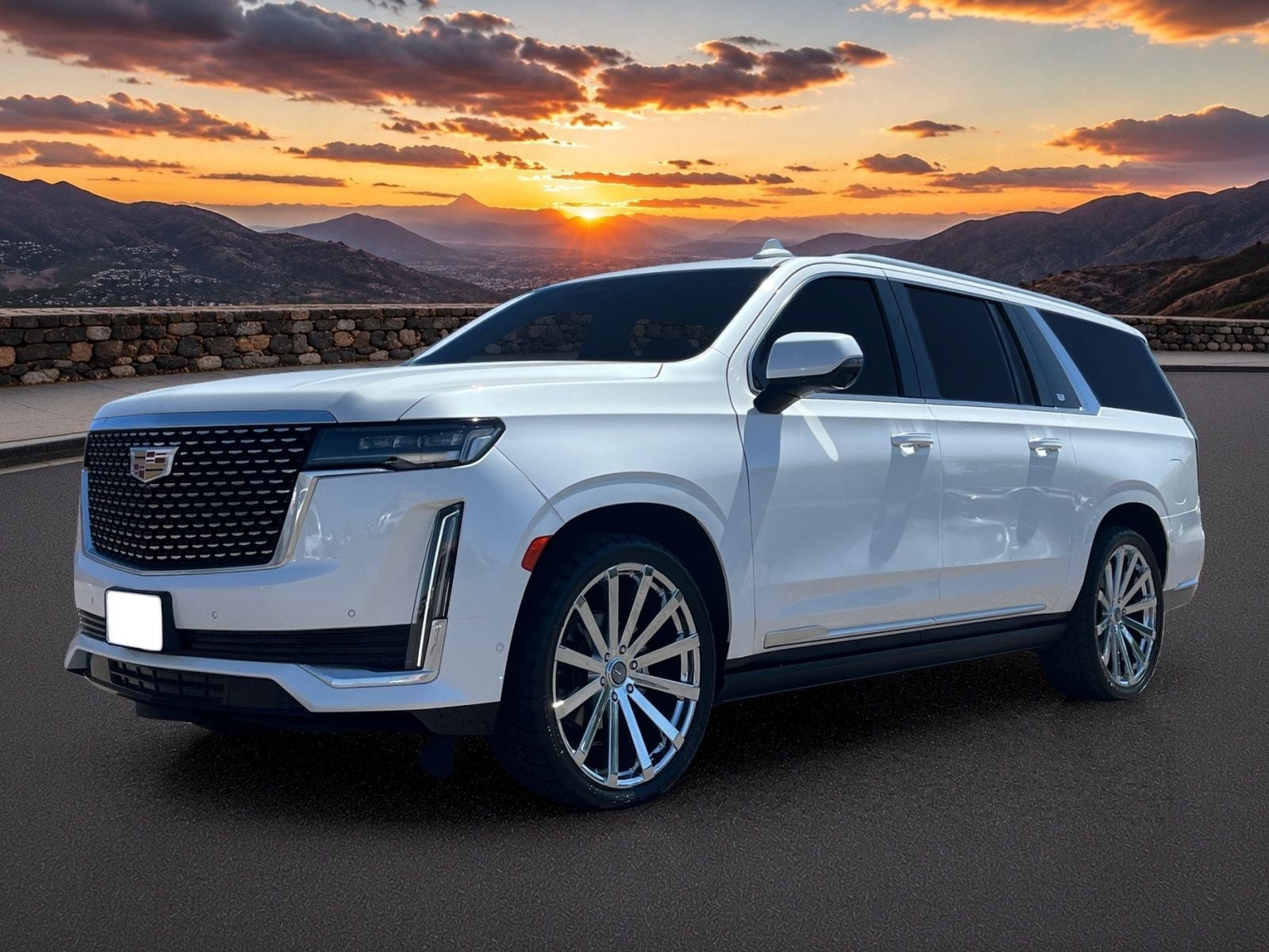 Used 2022 Cadillac Escalade ESV Premium Luxury w/ Performance Package AWD/4WD image 2