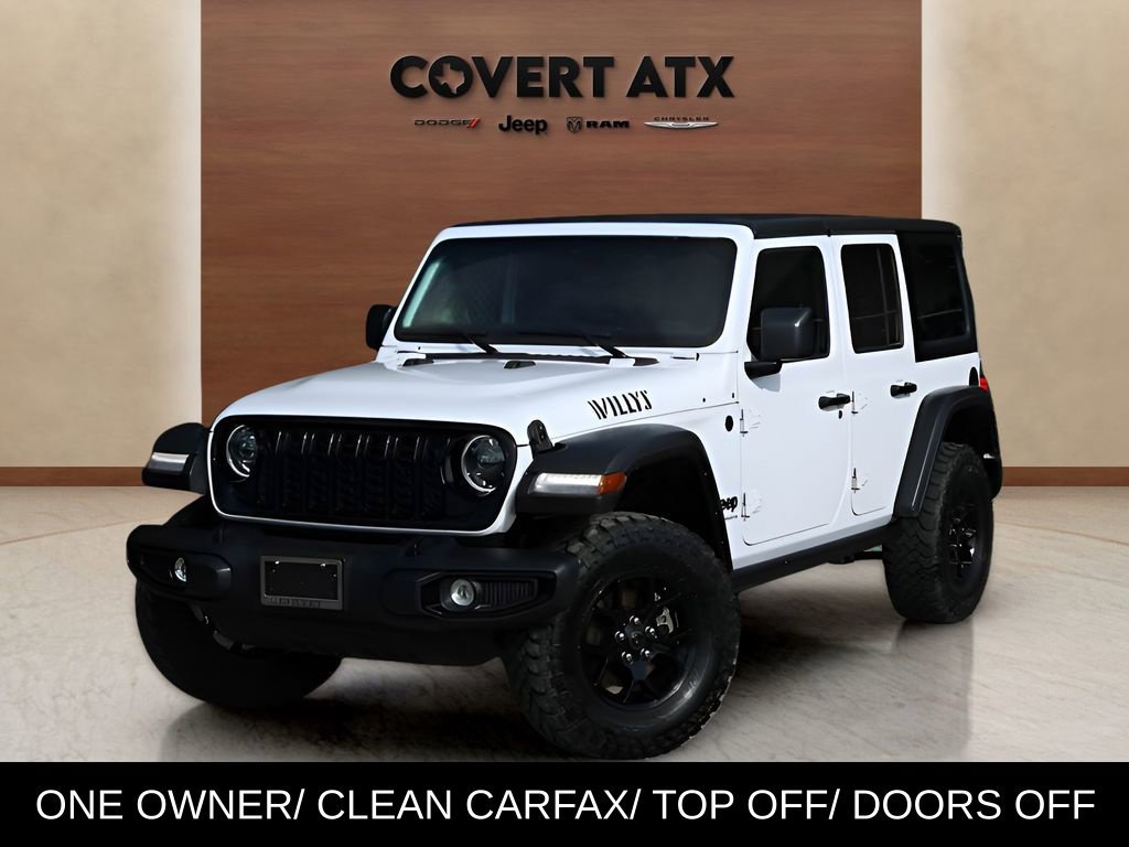 Used 2025 Jeep Wrangler Unlimited Sport AWD/4WD image 1