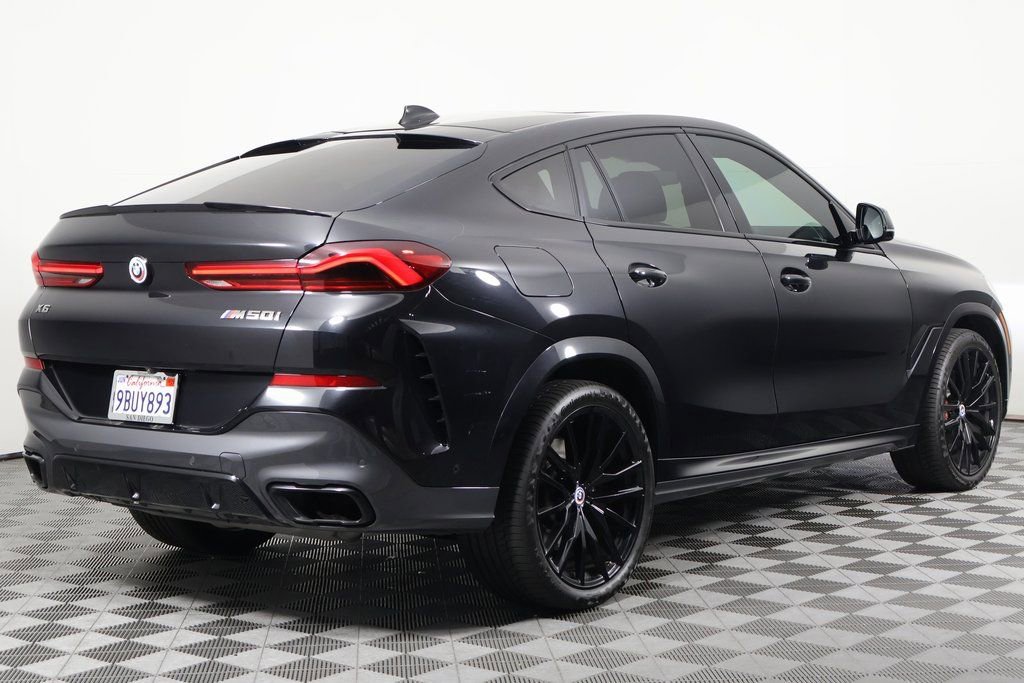 Used 2022 BMW X6 M50i w/ Executive Package AWD/4WD image 4