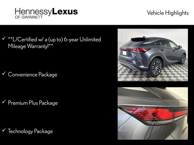 Used 2025 Lexus RX 350 Premium Plus w/ Convenience Package image 12