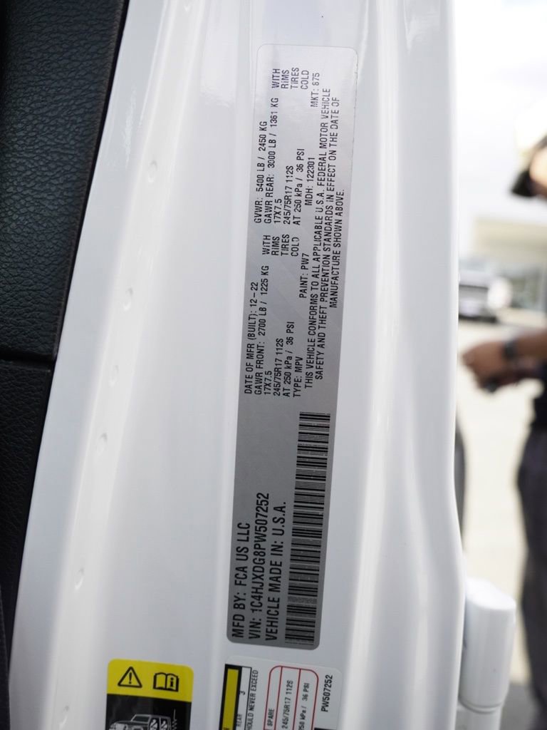 Used 2023 Jeep Wrangler Sport image 30