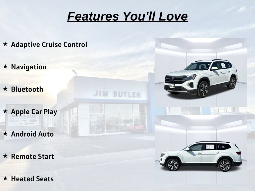 Used 2025 Volkswagen Atlas SE FWD image 9