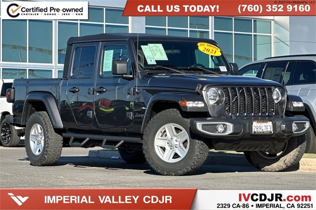 Certified 2021 Jeep Gladiator Sport