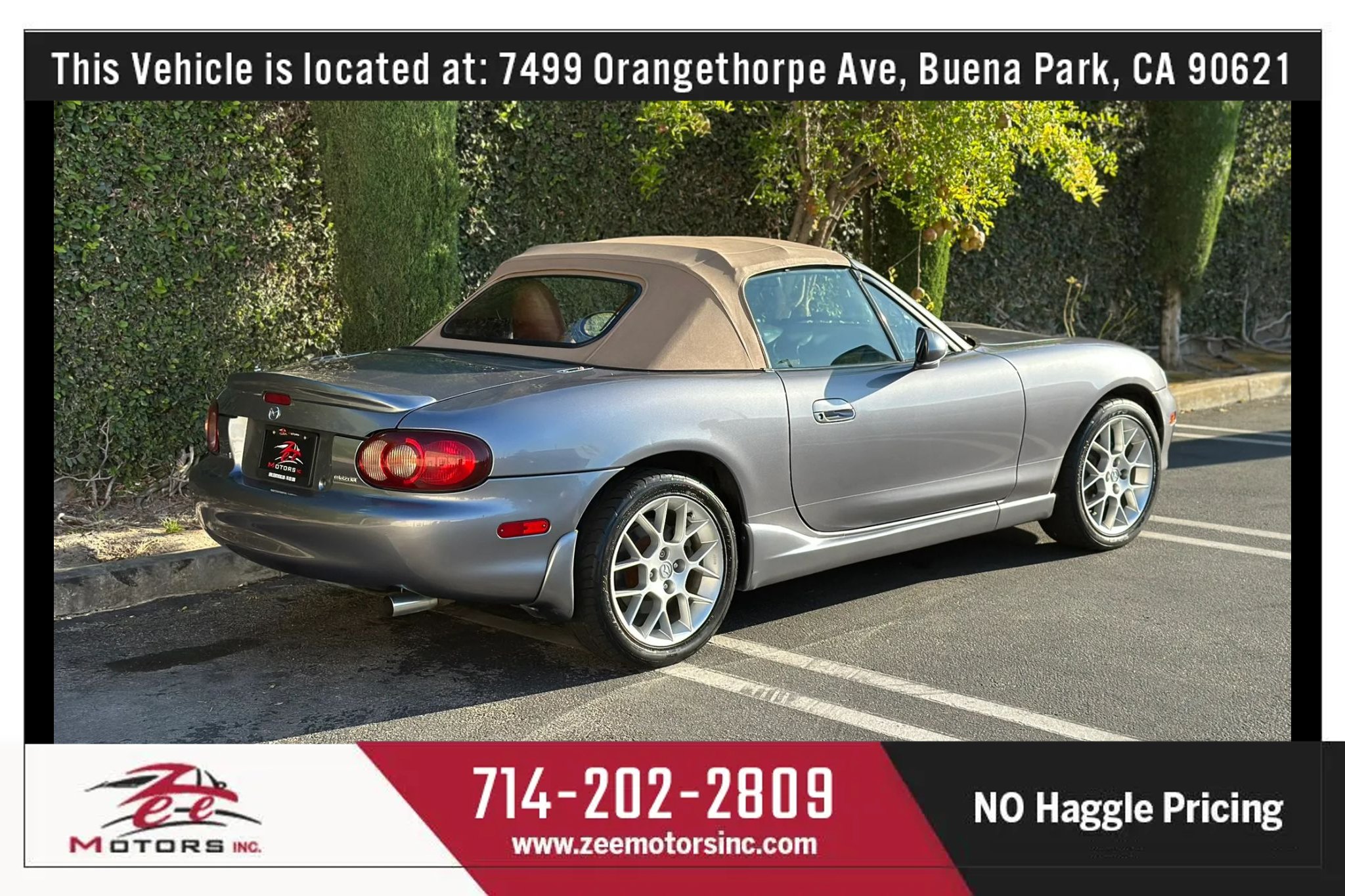 Used 2002 MAZDA MX-5 Miata SE RWD image 7