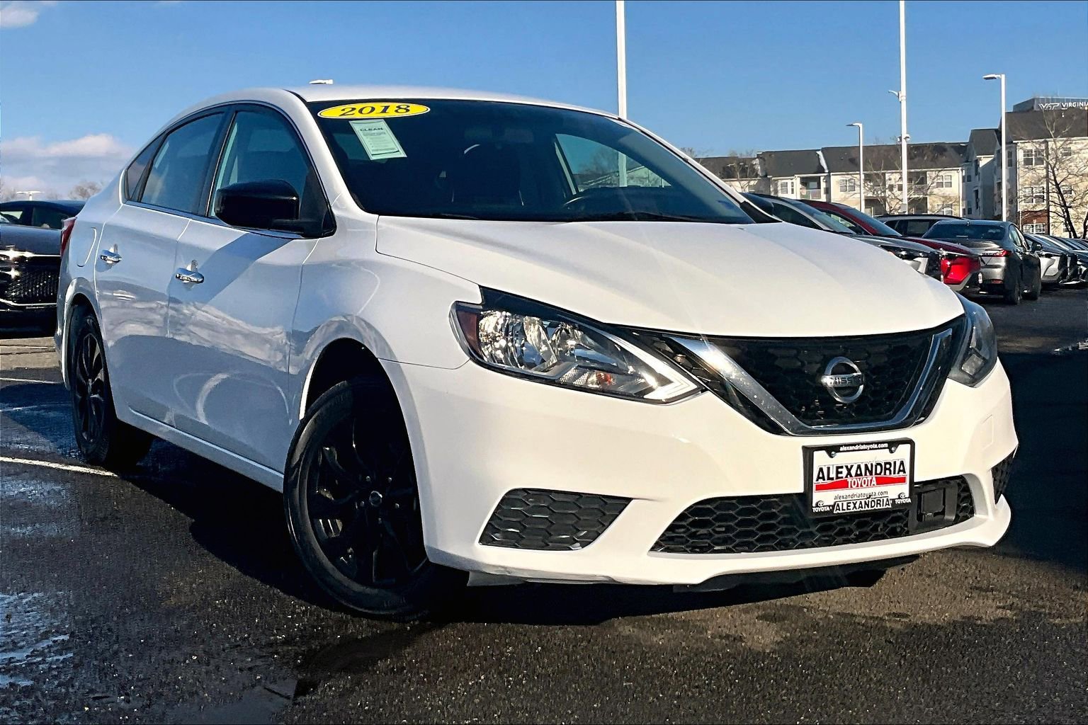 Used 2018 Nissan Sentra S w/ S Midnight Style Package image 2