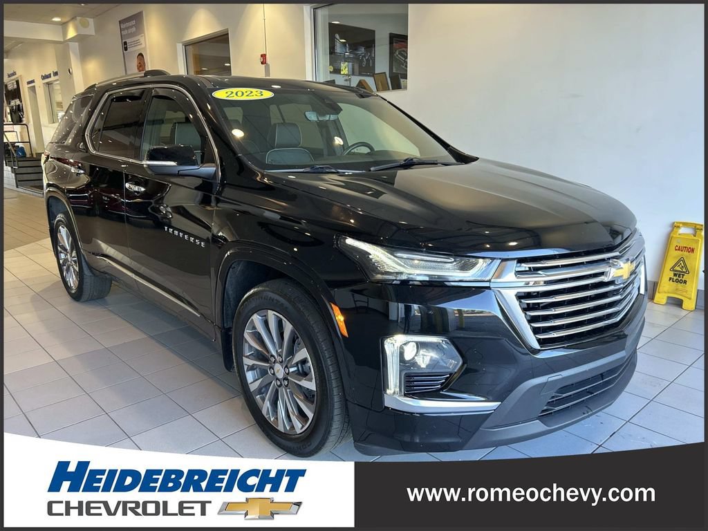 Used 2023 Chevrolet Traverse Premier w/ LPO, Floor Liner Package AWD/4WD image 1