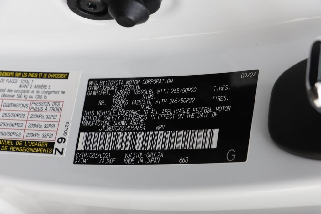 Used 2024 Lexus LX 600 F Sport AWD/4WD image 27
