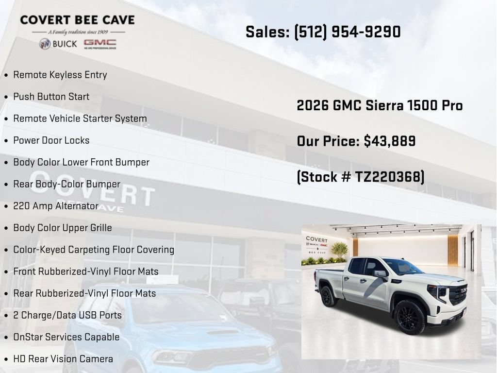 New 2026 GMC Sierra 1500 Pro w/ Graphite Edition AWD/4WD image 20