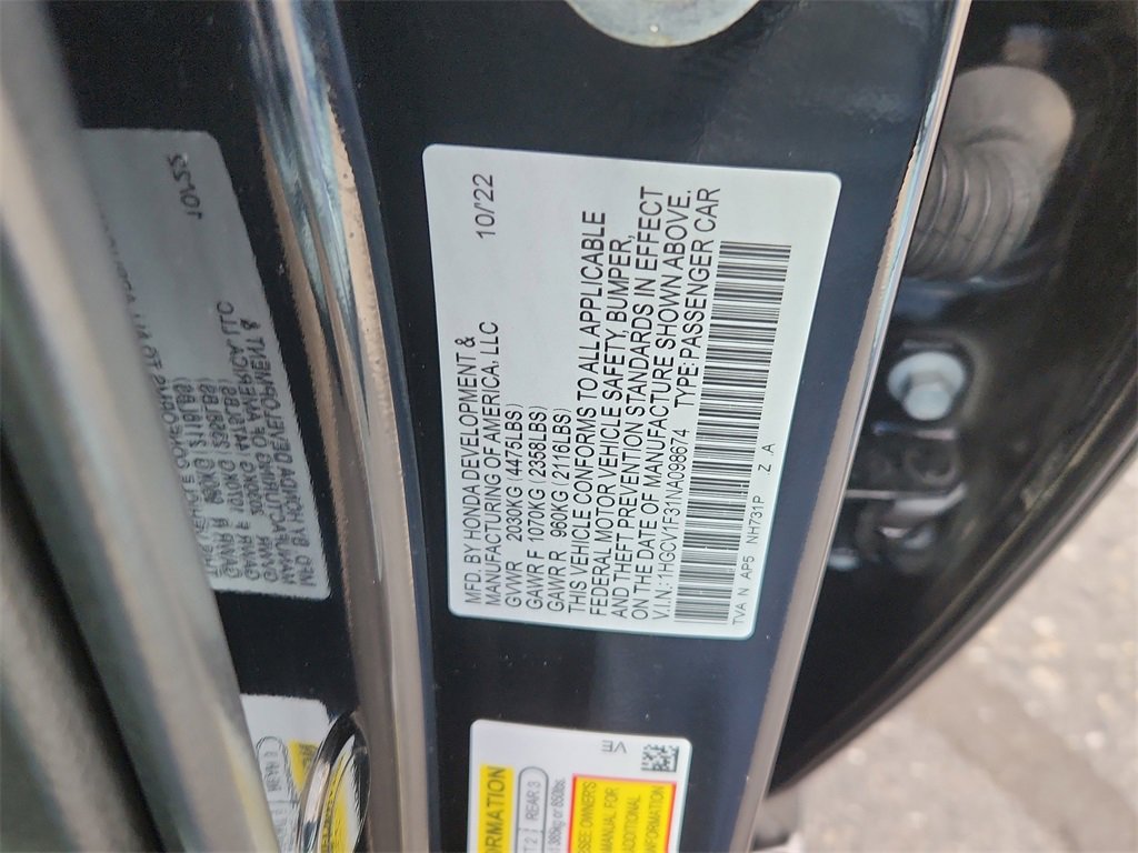 Used 2022 Honda Accord Sport image 17